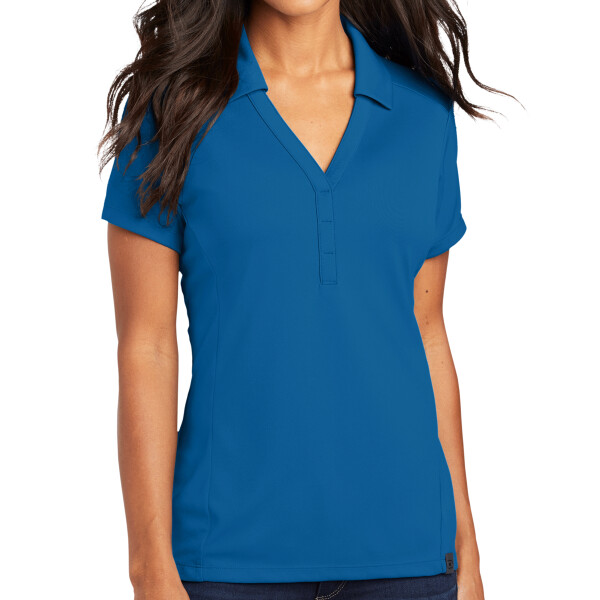 No Minimum Custom Logo OGIO Ladies Framework Polo LOG125 Front 