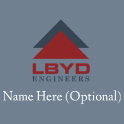 LBYD  - Portfolio with Notepad 9 1/2" X 12" Design