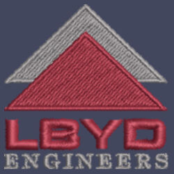 LBYD Embroidered  - 1/2 Zip Performance Fleece Design