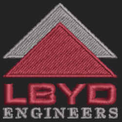 LBYD Embroidered  - Active 1/2 Zip Soft Shell Jacket Design