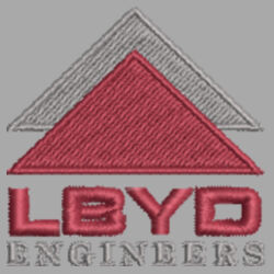 LBYD Embroidered  - Heather Microfleece 1/2 Zip Pullover Design