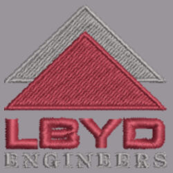 LBYD Embroidered  - Super Sweats ® NuBlend ® 1/4 Zip Sweatshirt with Cadet Collar Design