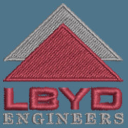 LBYD Embroidered  - Ladies Long Sleeve Gingham Easy Care Shirt Design
