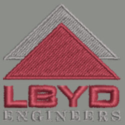 LBYD Embroidered  - Ladies Dri FIT 1/2 Zip Cover Up Design