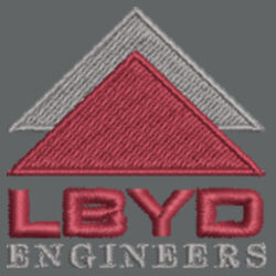 LBYD Embroidered  - Ladies Digi Stripe Fleece Jacket Design