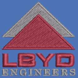 LBYD Embroidered  - &#174; Ladies Sueded Cotton Blend Full Zip Hoodie Design