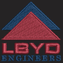 LBYD Embroidered  - ® Ladies Grid Fleece Jacket Design