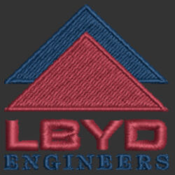 LBYD Embroidered  - Heather Colorblock Raglan Hooded Wind Jacket Design