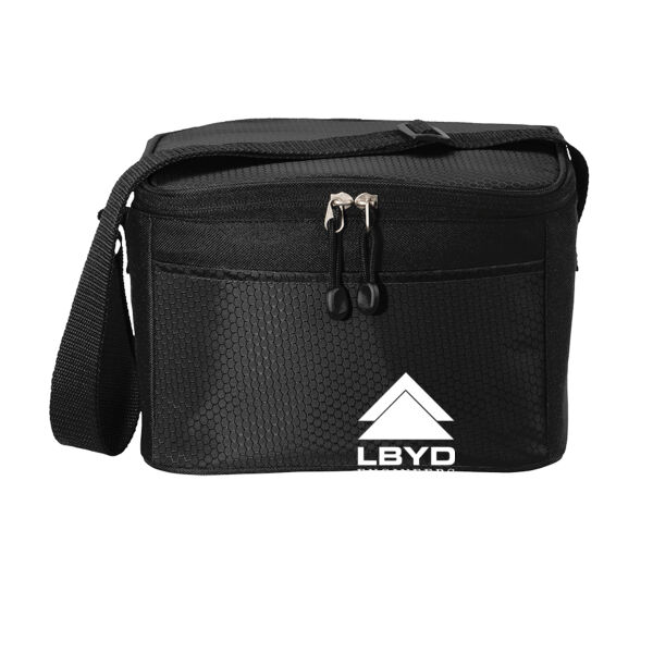LBYD White Logo - 6 Can Cube Cooler Thumbnail