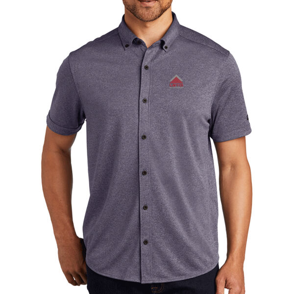 LBYD Embroidered  - ® Gravitate Full Button Polo Thumbnail