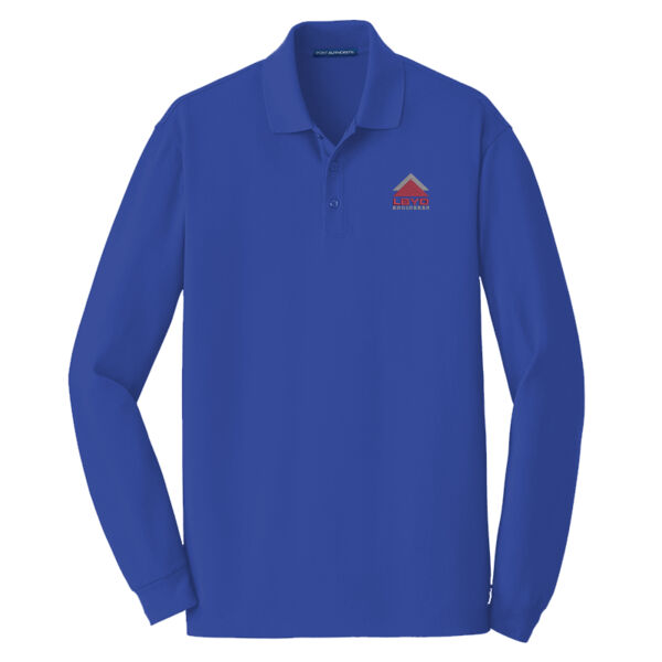 LBYD Embroidered  - EZCotton ® Long Sleeve Polo Thumbnail