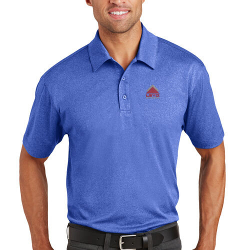 LBYD Embroidered  - Trace Heather Polo Thumbnail
