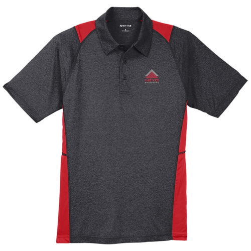 LBYD Embroidered  - Heather Colorblock Contender ™ Polo Thumbnail