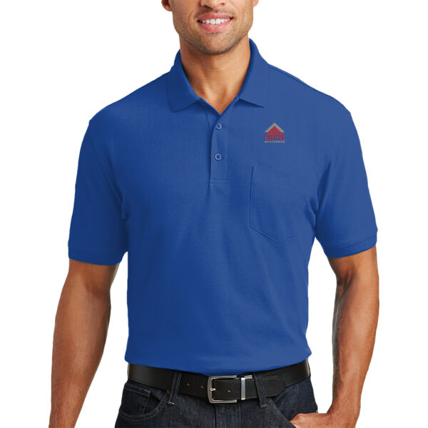 LBYD Embroidered  - Core Classic Pique Pocket Polo Thumbnail
