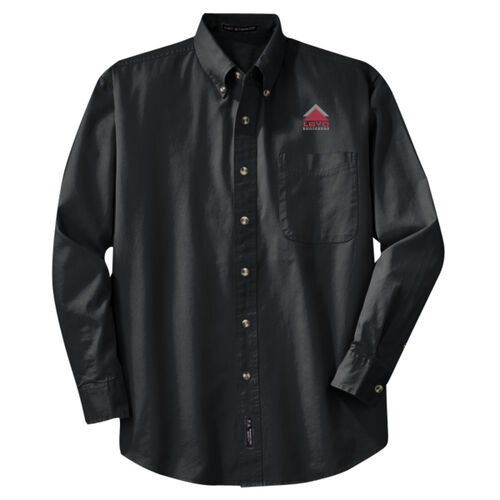 LBYD Embroidered  - Tall Long Sleeve Twill Shirt Thumbnail