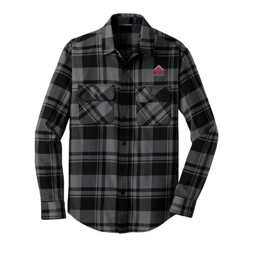 LBYD Embroidered  - Plaid Flannel Shirt Thumbnail