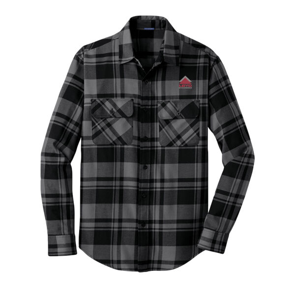 LBYD Embroidered  - Plaid Flannel Shirt Thumbnail