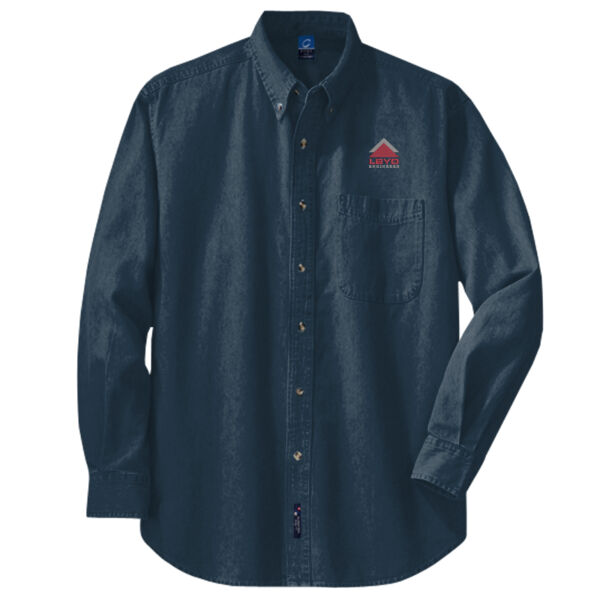 LBYD Embroidered  - Long Sleeve Value Denim Shirt Thumbnail