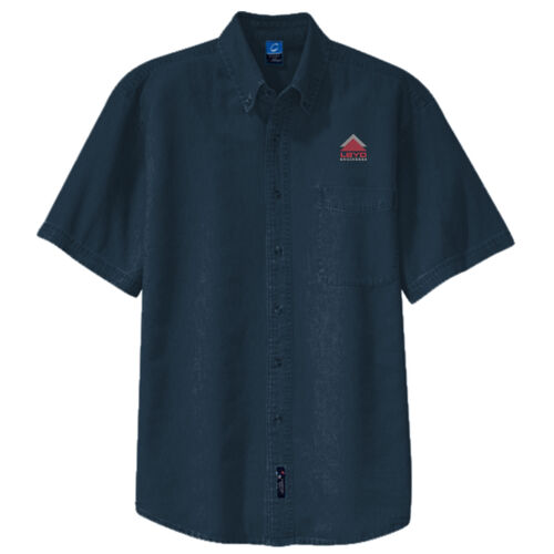 LBYD Embroidered  - Short Sleeve Value Denim Shirt Thumbnail