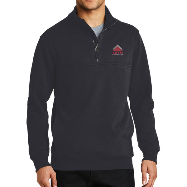 LBYD Embroidered  - 1/2 Zip Job Shirt Thumbnail