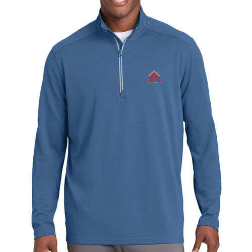 LBYD Embroidered  - Sport Wick &#174; Textured 1/4 Zip Pullover Thumbnail