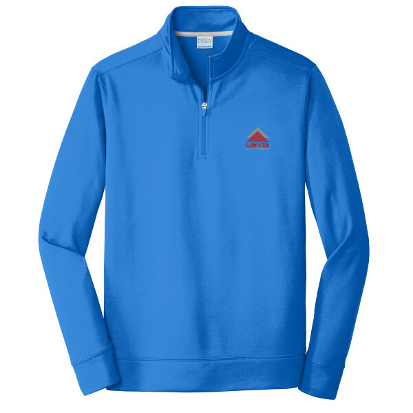 LBYD Embroidered  - Performance Fleece 1/4 Zip Pullover Sweatshirt Thumbnail