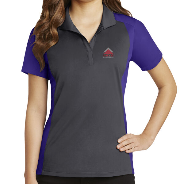 LBYD Embroidered  - Ladies Colorblock Micropique Sport Wick ® Polo Thumbnail