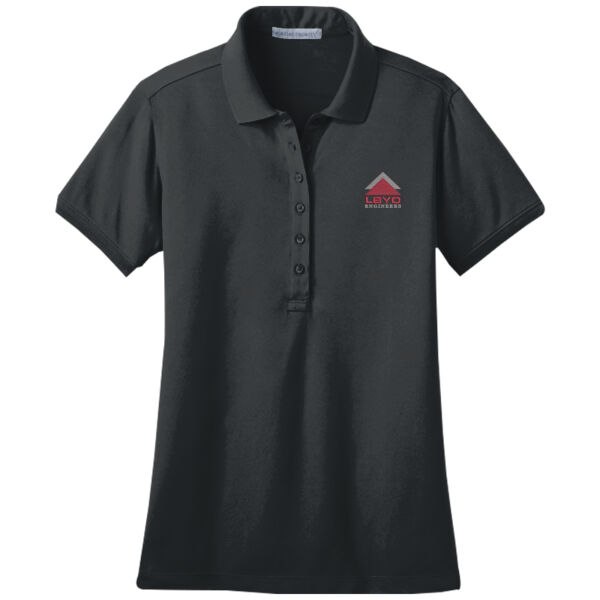 LBYD Embroidered  - Ladies Stretch Pique Polo Thumbnail