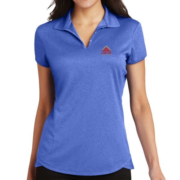 LBYD Embroidered  - Ladies Trace Heather Polo Thumbnail