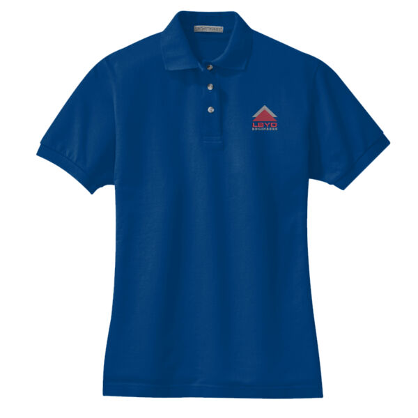 LBYD Embroidered  - Ladies Heavyweight Cotton Pique Polo Thumbnail