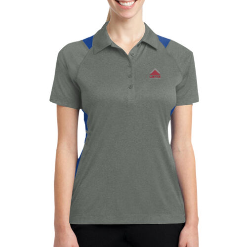 LBYD Embroidered  - Ladies Heather Colorblock Contender ™ Polo Thumbnail