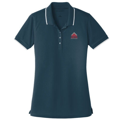 LBYD Embroidered  - Ladies Dry Zone ® UV Micro Mesh Tipped Polo Thumbnail