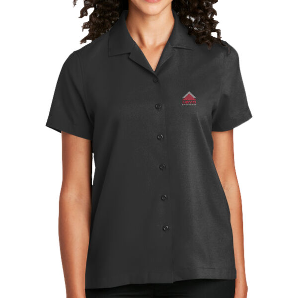LBYD Embroidered  - &#174; Ladies Short Sleeve Performance Staff Shirt Thumbnail