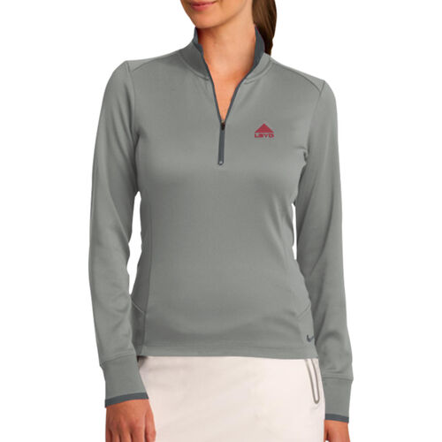 LBYD Embroidered  - Ladies Dri FIT 1/2 Zip Cover Up Thumbnail