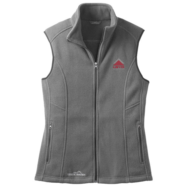 LBYD Embroidered  - Ladies Fleece Vest Thumbnail