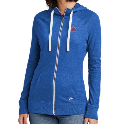 LBYD Embroidered  - &#174; Ladies Sueded Cotton Blend Full Zip Hoodie Thumbnail