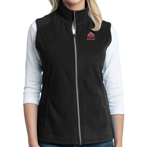 LBYD Embroidered  - Ladies Microfleece Vest Thumbnail