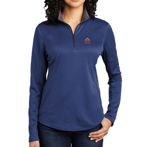 LBYD Embroidered  - ® Ladies Silk Touch ™ Performance 1/4 Zip Thumbnail