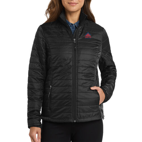 LBYD Embroidered  - ® Ladies Packable Puffy Jacket Thumbnail