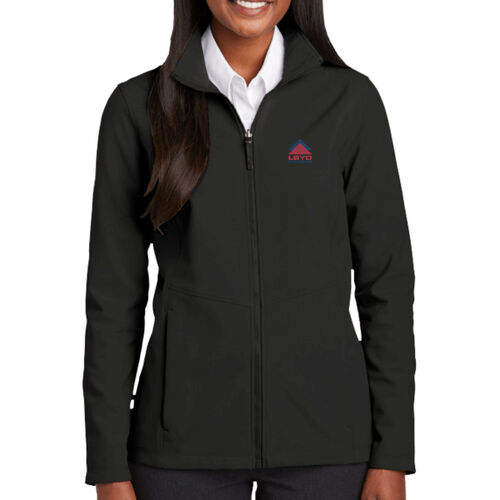 LBYD Embroidered  - ® Ladies Collective Soft Shell Jacket Thumbnail