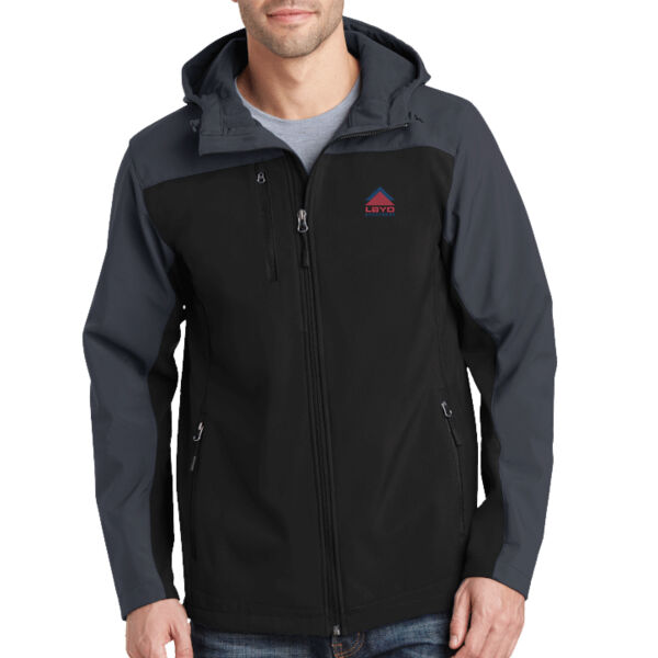 LBYD Embroidered  - Hooded Core Soft Shell Jacket Thumbnail