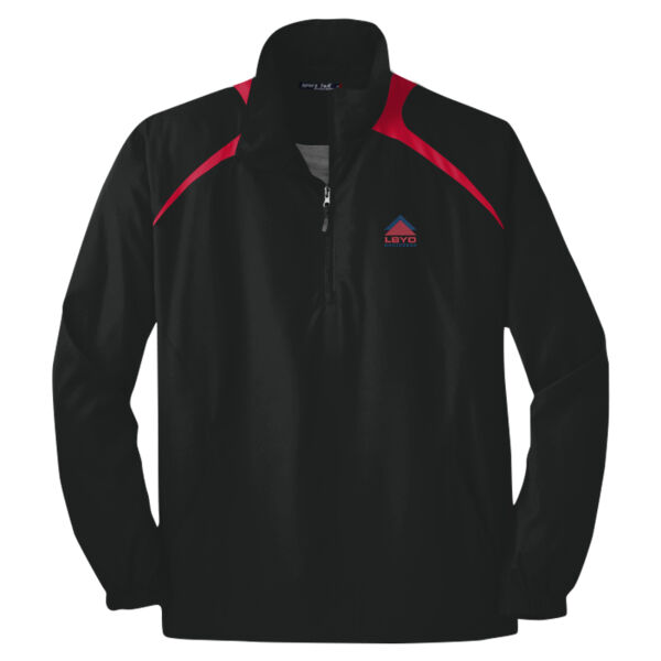 LBYD Embroidered  - 1/2 Zip Wind Shirt Thumbnail