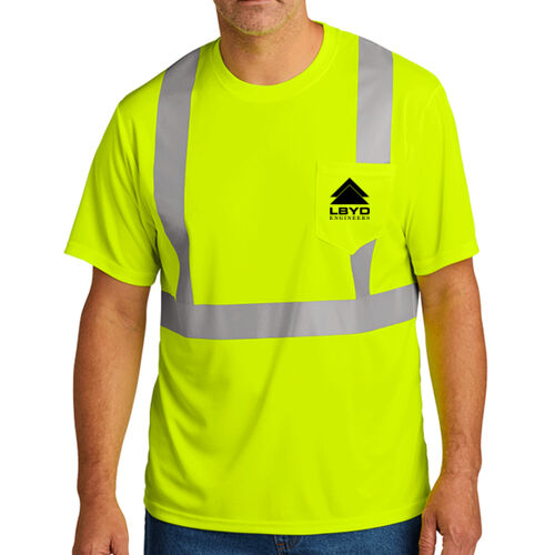 LBYD Printed  - ® Ansi 107 Class 2 Mesh Tee Thumbnail