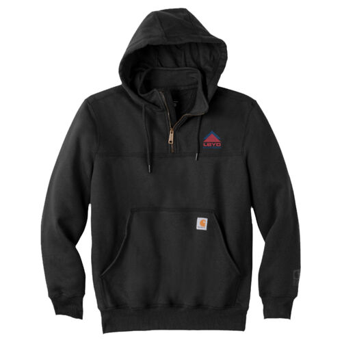 LBYD Embroidered  - &#174; Rain Defender &#174; Paxton Heavyweight Hooded Zip Mock Sweatshirt Thumbnail