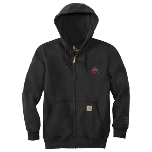 LBYD Embroidered  - &#174; Rain Defender &#174; Paxton Heavyweight Hooded Zip Front Sweatshirt Thumbnail