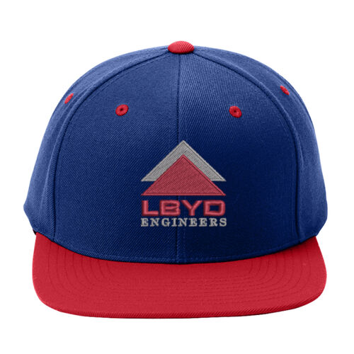 LBYD Embroidered  - Yupoong ® Flat Bill Snapback Cap Thumbnail