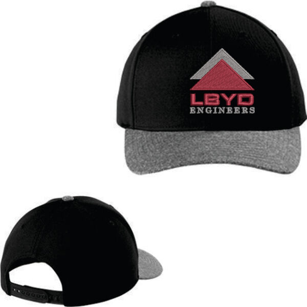 LBYD Embroidered  - Yupoong ® Curve Bill Snapback Cap Thumbnail