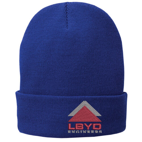 LBYD Embroidered  - Fleece Lined Knit Cap Thumbnail
