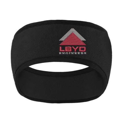 LBYD Embroidered  - Two Color Fleece Headband Thumbnail