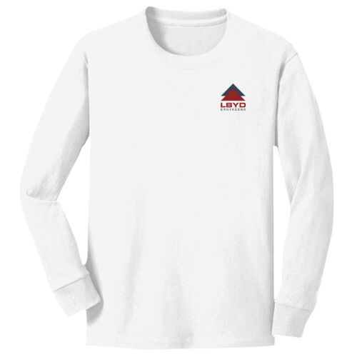 LBYD BR Logo - Youth Long Sleeve Core Cotton Tee Thumbnail